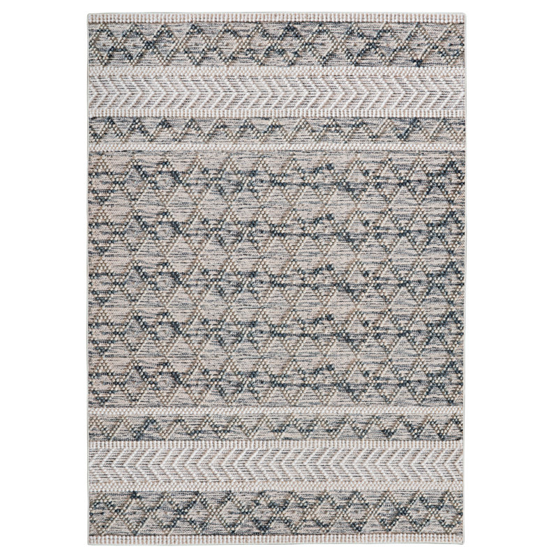Geometric Indoor Rug, Rectangle 3' x 5'