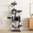 Timmins 78.3" Multi-Level Cat Tree with Cat Scratching Posts, Warm Cat Condo For Indoors-820771274