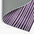 HorizontalStripes Purple Indoor and Outdoor Area Rug-987266705