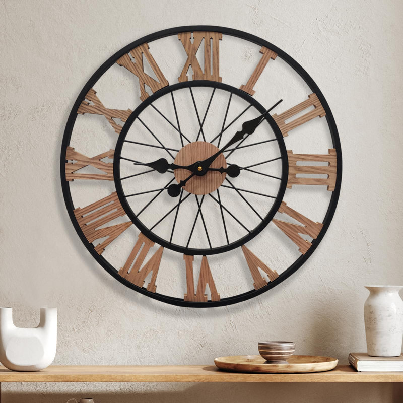 Lucene Iron Wall Clock