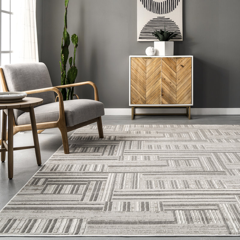 Tapis gris Ludwiga, Rectangle 8 pi x 9 pi 8 po
