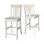  Tabouret de comptoir en bois massif Guzik-1160073734-1160073737