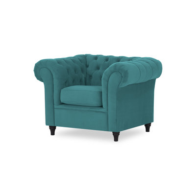 Upholstered Chesterfield Chair