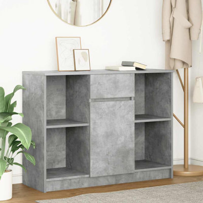 Sideboard With Drawer 101X35x76 Cm Engineered Wood