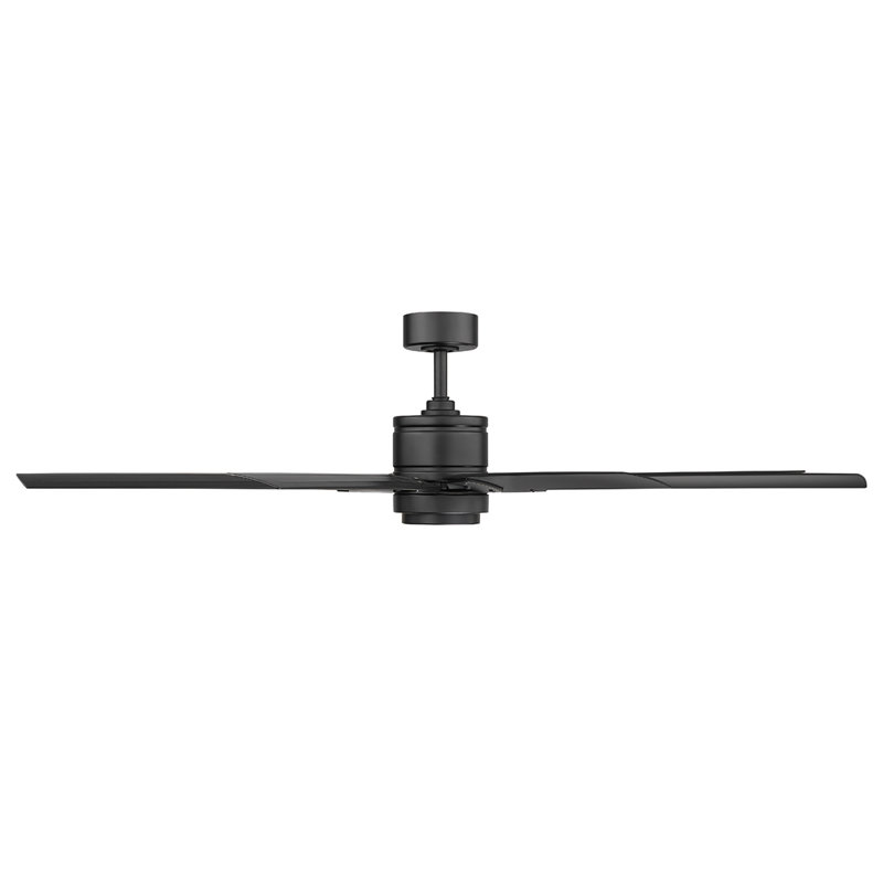 Renegade 8 - Blade Outdoor Integrated LED Smart Standard Ceiling Fan with Remote Control and Light Kit Included, 52", 3500K