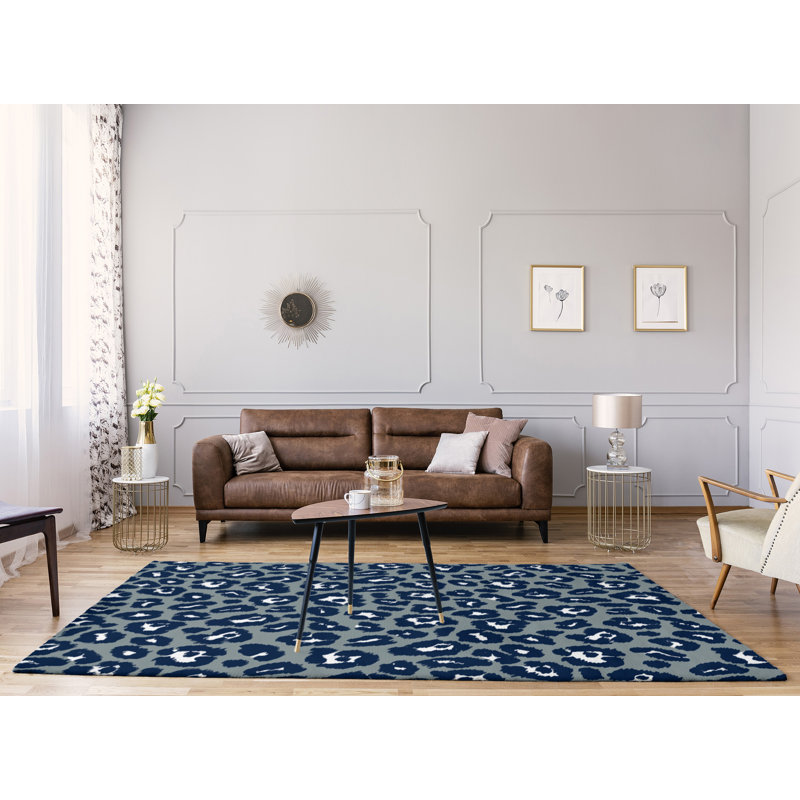Animal Print Indoor Rug, Rectangle 5' x 7'