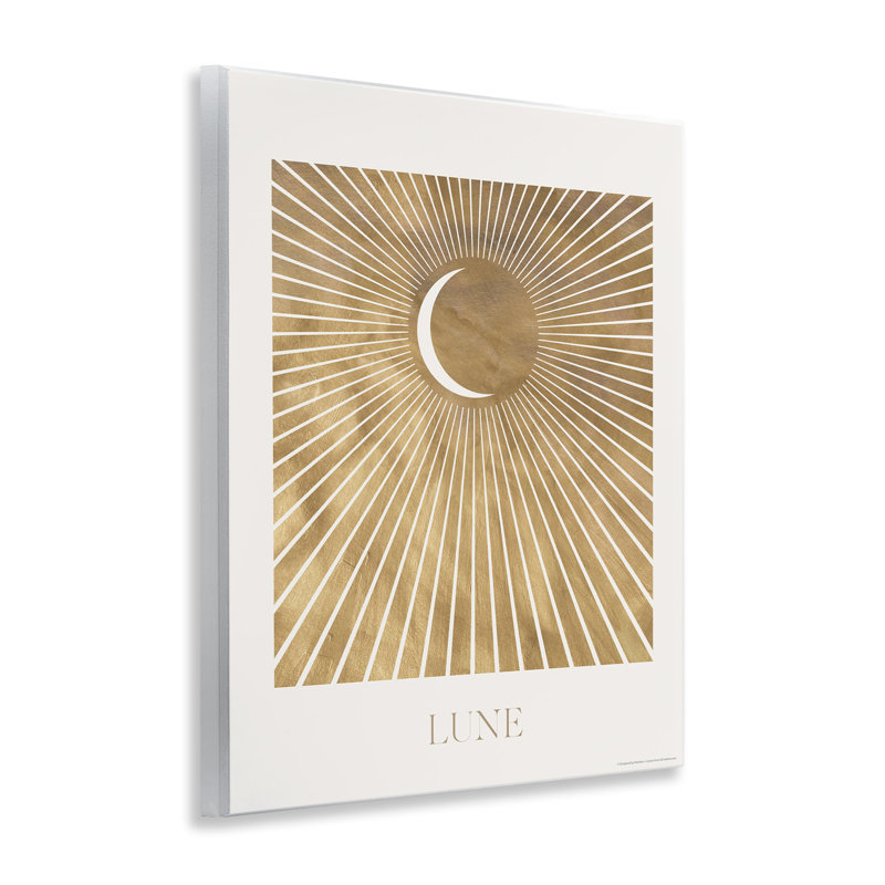 Art mural Lune Boho Moon par Reinders