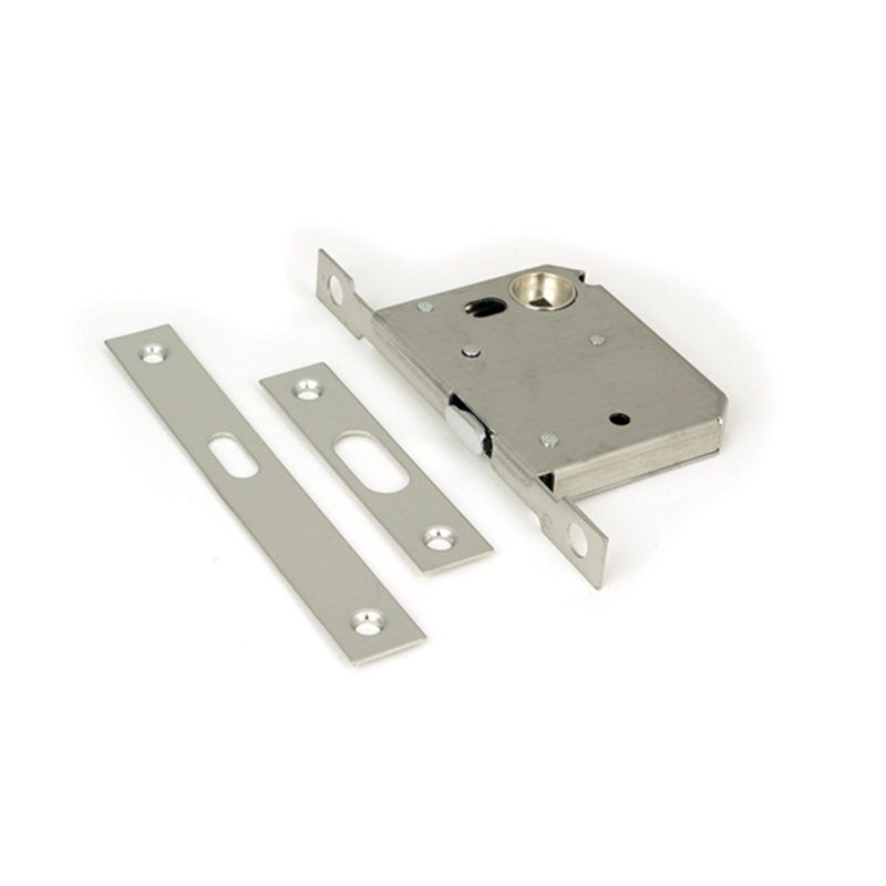 Sliding Door Lock, Polished Chrome