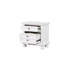 Table de chevet Meade G8975-N, blanc