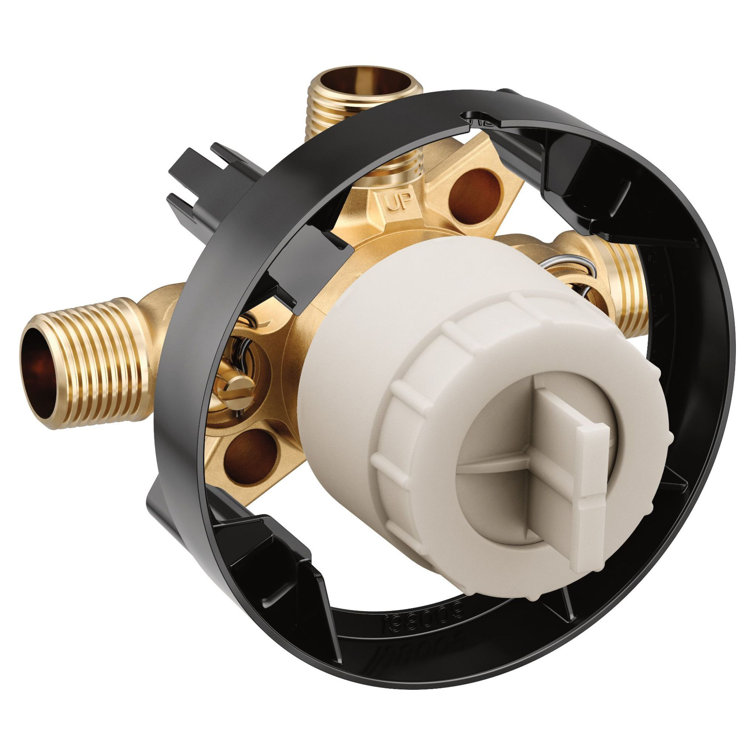 M-CORE 3 Port Shower Mixing Valve With CC/IPC Connections And Stops