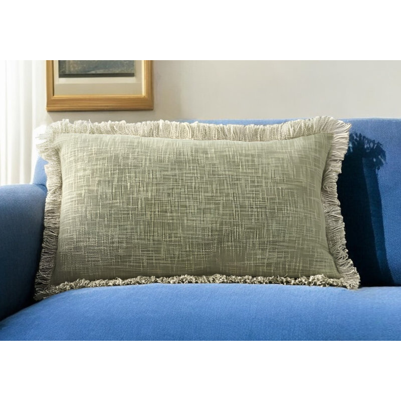 Coussin lombaire 14 po x 24 po Sage
