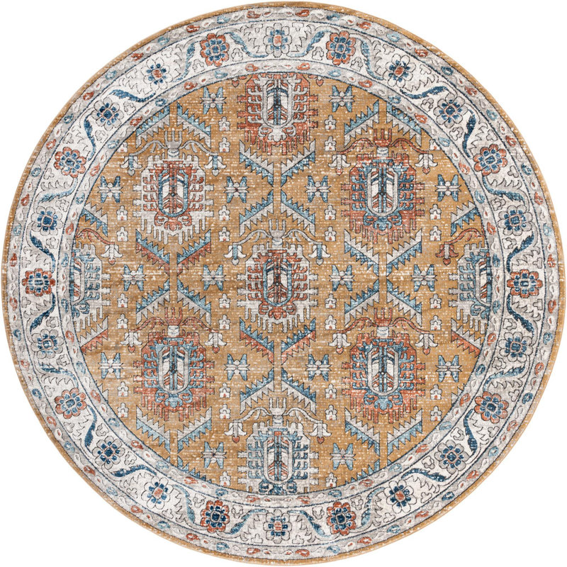 Oriental Indoor Rug, Round 12'