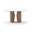 Fleur Round Stone Dining Table