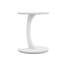 Table d'appoint moderne en forme de C pour le salon, table basse à roulettes, table d'appoint, table d'appoint, table de service