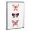 «Butterfly Trio», art encadré-49840497-49840495