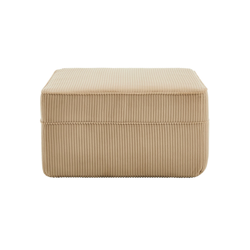 Velours côtelé Camel - facile à déballer et à bourrer, velours côtelé, conception sans nuage, support douillet à chaque section pour plus de douceur, positions préférées adaptables, tissu respirant