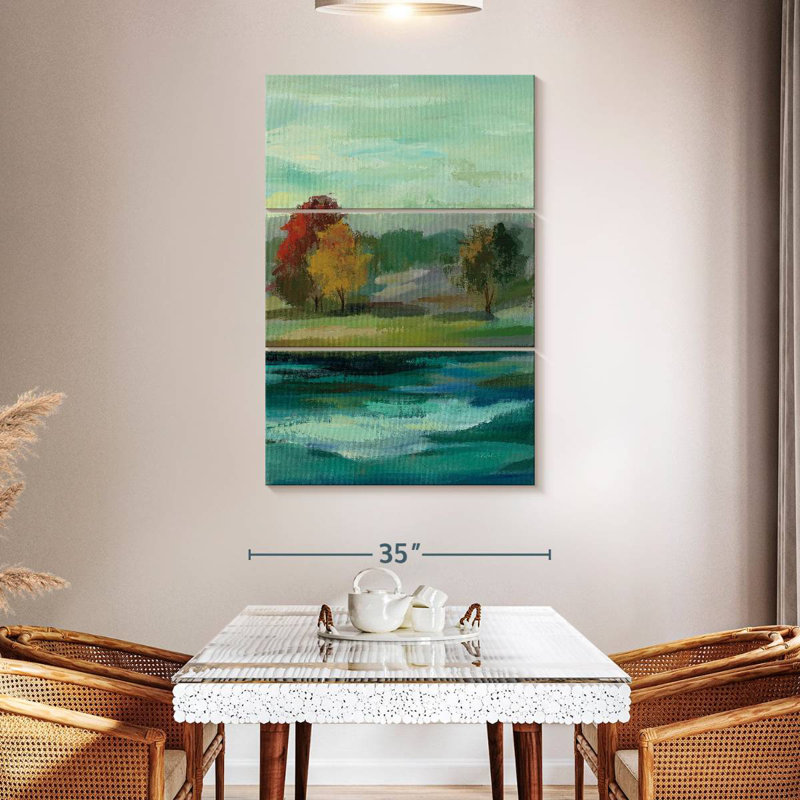 Alvord Malachite Lake II, 38" H x 24" W