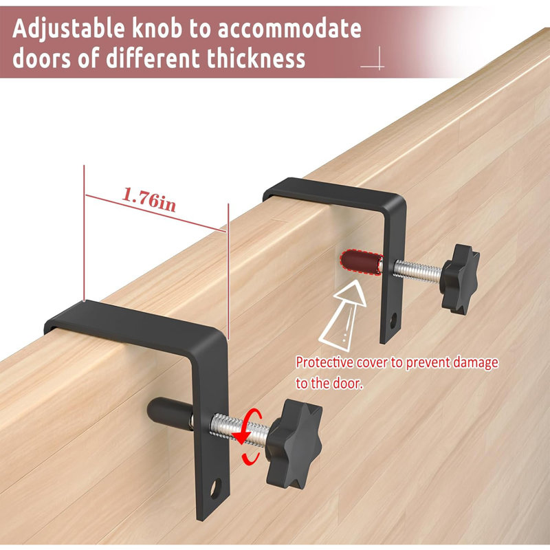 X-Cosrack Adjustable Hooks 9 Layers Over Door, Wall Mounted Metal Towel Holder, Rolled Up Towel Organizer for Hanging for Bathroom Storage Organizer - Black