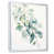White Floater Framed