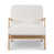 Crosshatch Cream/Oak selected