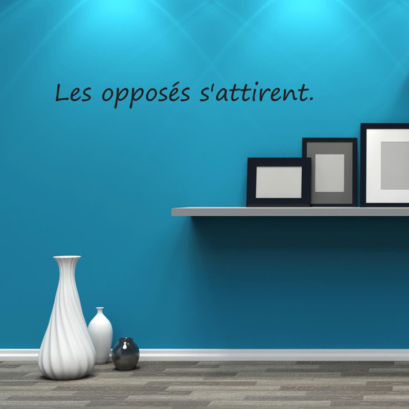 Text & Numbers Wall Decal