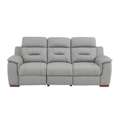 Annahi 85'' Faux Leather Reclining Sofa