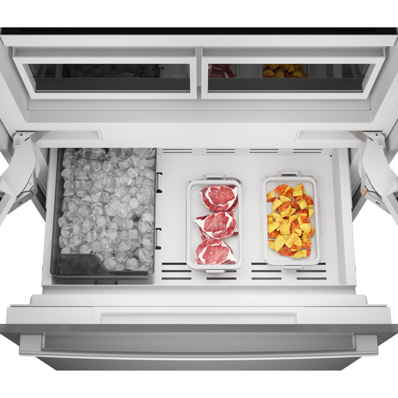 36" Benchmark® Built-In 2-Door Bottom Mount Fridge-Freezer Combination