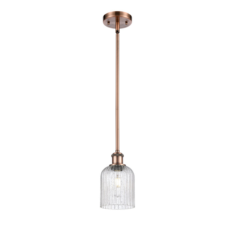 Luminaire suspendu 5 lumières Ballston Addeline, Cuivre antique, Mercure
