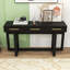 Console en bois avec trois tiroirs-478295468