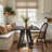 Square Wood Dining Table-319475485