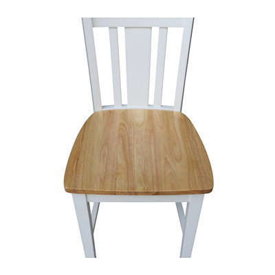  Guzik Solid Wood Counter Stool