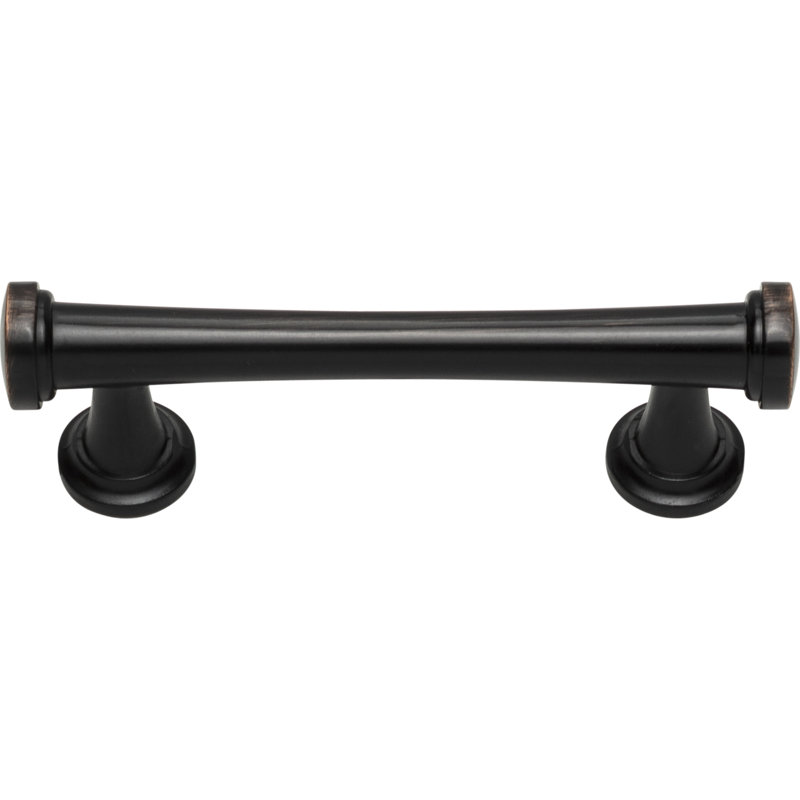 Venetian Bronze 3" Traditional Bar Pull with Mounting Hardware