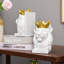 Contemporary Resin Non-Skid Bookends