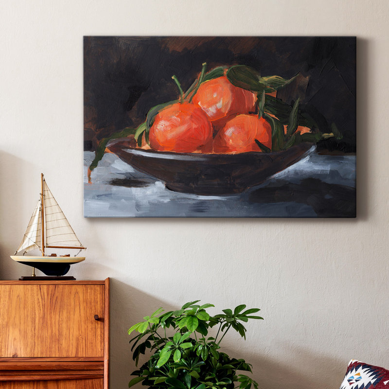 Fruit Plate II - impression sur toile tendue, H 60 po x l 40 po x P 1 po