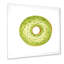 Beigne vert avec paillettes sur fond blanc - peinture sur toile-67418261-67418260
