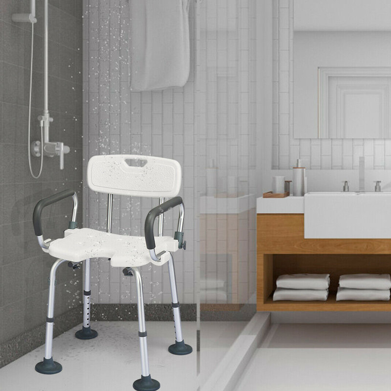 Chaise de douche en U