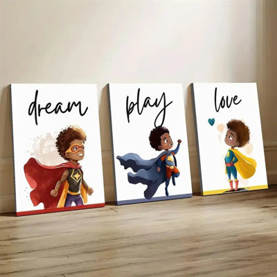3 Piece Wrapped Canvas Print