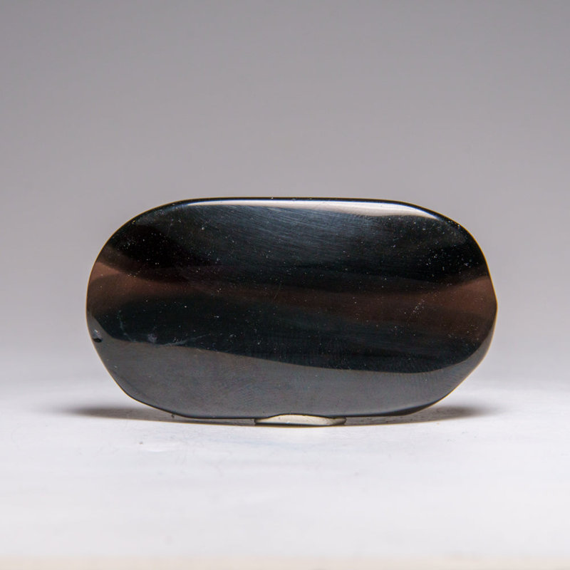 Genuine Polished Gem Transparent Obsidian (Small) Palm Crystal