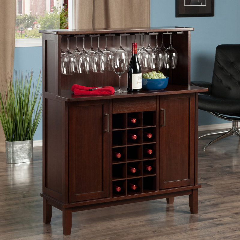 Nevin 38.35'' Bar Cabinet