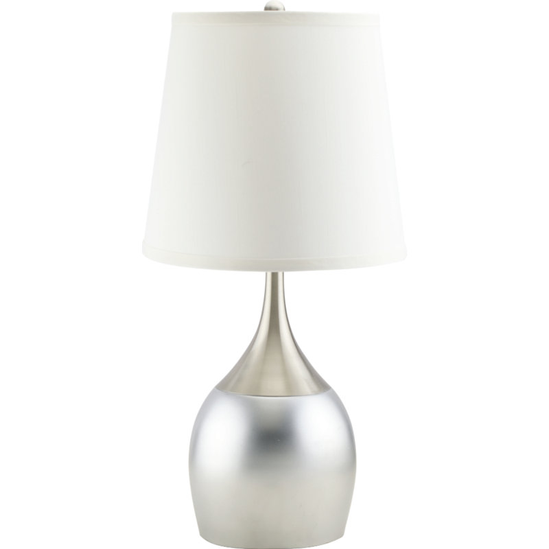 Ellijay Metal Table Lamp, Silver