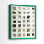 Impression encadrée Grid of Grit I-Premium - prête à être accrochée - aucun clou requis - aucun clou requis-1251288807-1251288800