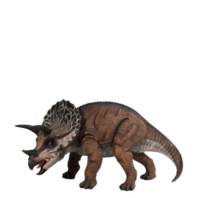 Baby Definitive Triceratops Dinosaur Statue