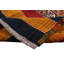 Tapis intérieur de la laine 4 pi 1 po x 5 pi 5 po one-of-kind à la main noué la Koussa