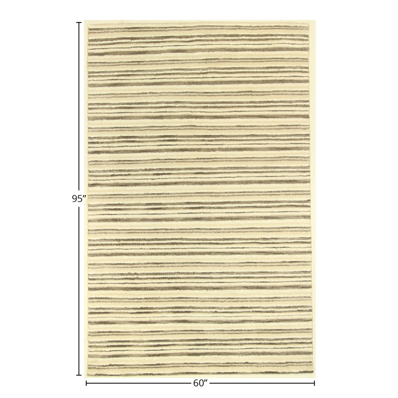 Rectangle Rectangle 5' X 7'11'' Area Rug