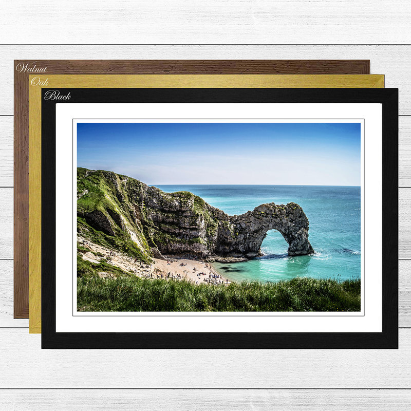 Single Picture Frame Print, Black