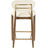 Riccio Vegan Leather Upholstered Stool-808188749-808188747-808188746