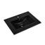 Comptoir de meuble-lavabo en céramique noir mat 24 po Swiss Madison-101635199-117223404