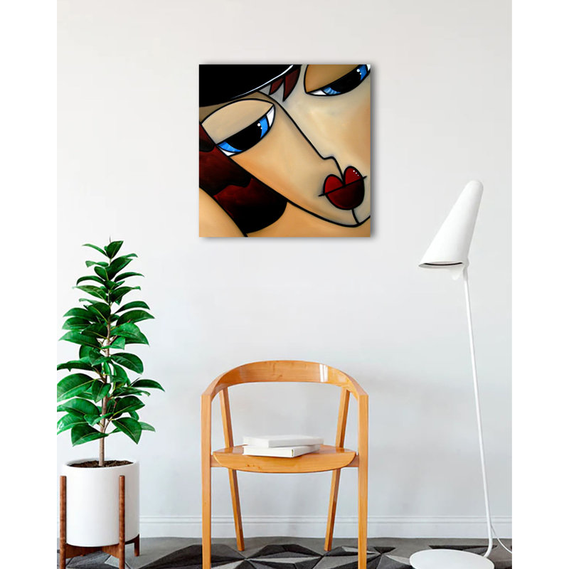 Selfie, reproduction d'art sur toile tendue, H 24 po x l 24 po x P 1,5 po