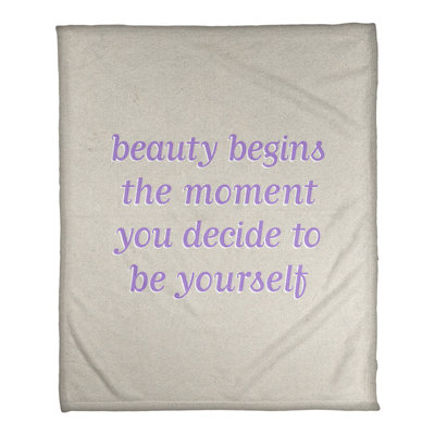 Sewn Throw Blanket