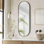 63" x 20" Oval Full-Length Mirror-1571609840